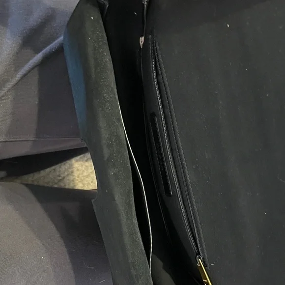 Furla Small Nero Sfera Crossbody / Shoulder Bag in Black. Gold Hardware. - Picture 15 of 16